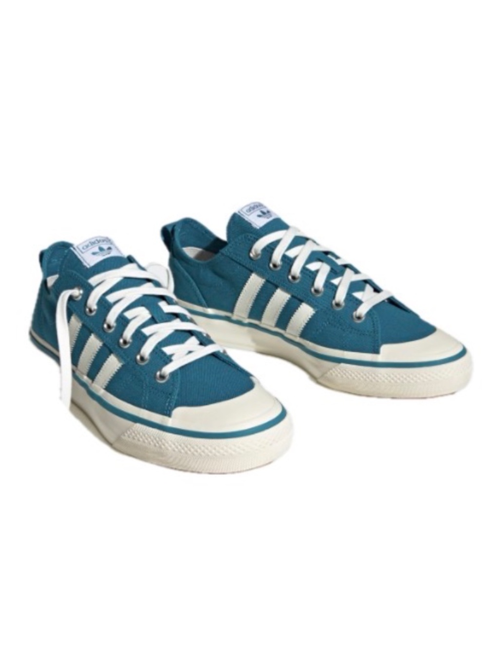 Adidas NIZZA RF 74 Mens Size 13 HQ8566 Teal Blue